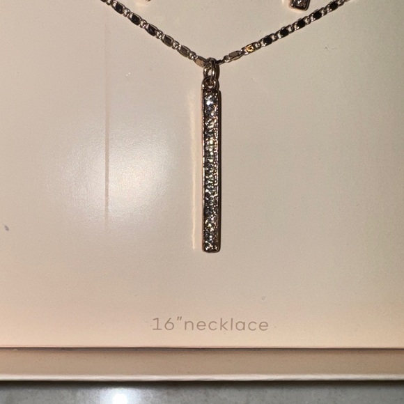 Pink Necklace and Earring Set - Picture 3 of 4